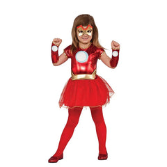 American Girl Hero Fancy Dress Up Supergirls Costume For Kids Halloween Purim Cosplay