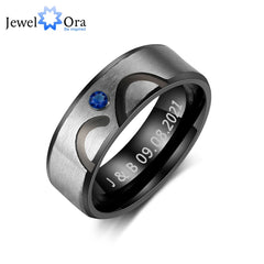 Infinity Engraved Rings for Women & Man
