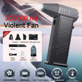Violent Fan 300000RPM Powerful Air Turbo Jet Blower Vacuum Dust Cleaner Strong Wind Electric Turbo Jet Blower Dust Dryer Cleaner
