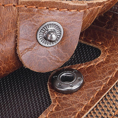Man Genuine Leather Wallet Luxury Designer Men Purse Card Holder Short Wallets with Zipper Pocket Men’s Money Bag Gift