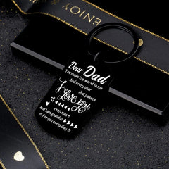 Father’s Day Gifts Keychain Birthday Gift Fathers Day Best Older Dad Ever Awesome Sentimental Key Chain