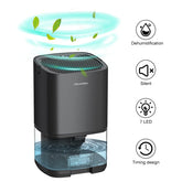 1000ml Dehumidifier With Basic Air Filter 2 in 1 Quiet Moisture Absorbers Cost-Effective Air Dehumidifier For Home Room Kitchen
