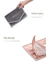 Exquisite Jewelry Travel Portable Ring Cosmetics Bag