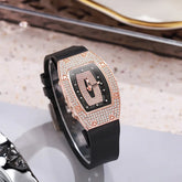 New Top Luxury Watches For Woman Famous Crystal Silicone Jelly Quartz Watch