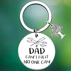 Father’s Day Gifts Dad Keychain If Dad Can’t Fix It No One Can Repair Father Key Chain Pendant