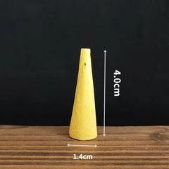 20/50pcs Oversize Incense Cone Use for Backflow Incense Burner Reflux Tower Incense Jasmine Sandalwood Aromatherapy