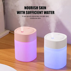 200ml Portable Mini Humidifier USB Powered With LED Light Car Home Humidifier Aroma Essential Oil Diffuser Interior Accessories