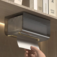 Luxury Tissue Box Wall-Mounted Acrylic Transparent Tissue Box Table Napkin Holder Bathroom Paper Box Tissue Paper Dispenser