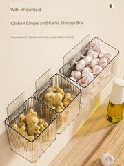 Bathroom Storage Basket Punch-Free Wall Kitchen