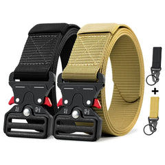 Men Belt Outdoor Hunting Metal Tactical Belt Multi-Function Alloy Buckle Marine