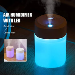 200ml Portable Mini Humidifier USB Powered With LED Light Car Home Humidifier Aroma Essential Oil Diffuser Interior Accessories