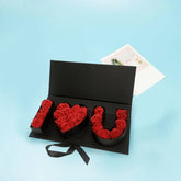I Love You Flower Gift Box Mother's Day Rectangle Wedding Candy Chocolate Packaging Boxes Birthday Party Packing Decoration