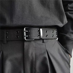 Canvas Belt For Men Luxury Metal Pin Buckle Army Tactical Nylon Braid Belts For Women Jeans High Quality Military Strap Male