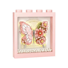 Building block picture frame Butterfly give girlfriend gift building block toy particles