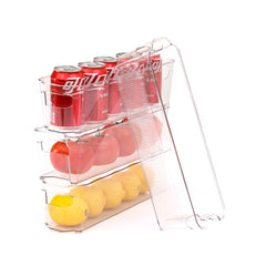 4 Pieces Of Narrow Refrigerator Organizer