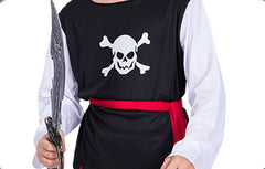 Halloween Cosplay Pirate Skull Boy Costume