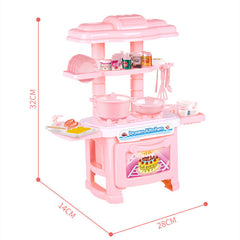 Girl Simulation Tableware Mini Kitchen Toy Set Play House Toy