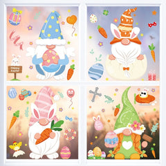 Cute Cartoon Easter Bunny Stickers