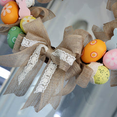 Easter Egg Rabbit Festival Decoration Door Ornament 40cm