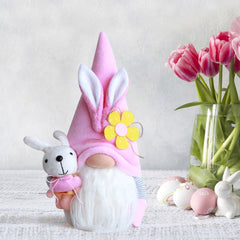 New Hot Sell Easter Decoration Faceless Doll Rabbit
