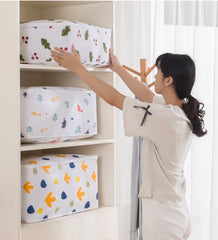 Home Clothes Organizer Dust-proof Seasonal Quilt Buggy Bag
