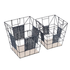 Simple Laundry Basket Set Large Capacity Outdoor Storage Basket Clothes Organizer