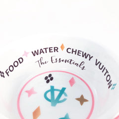 Network Red Melamine Dog Bowl And Cat Bowl