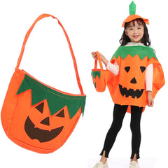 Halloween Costume Child Pumpkin Festival Props