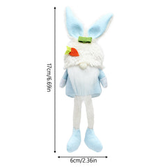 Easter Decoration Carrot Rabbit Faceless Old Man Baby