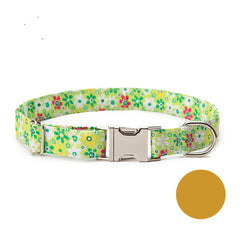 Adjustable Nylon Custom Dog Collar Free Engraved Name ID Tag Personalized