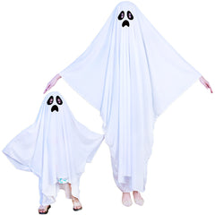 Halloween Party White Costume Ghost Cloak Robe