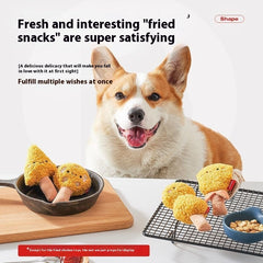 Self-Hi Relieving Stuffy Paper Dog Sound Plush Toy