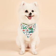 Dog Bib Cute Pet Saliva Towel Cat Triangle Scarf