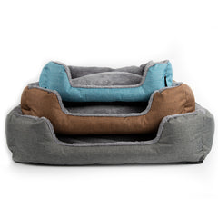 Cat And Dog Kennel Warm Plush Removable And Washable Bamboo Charcoal