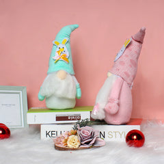 Rabbit Ears Doll Ornaments Easter Elf Doll Gift Decorations