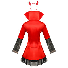 Masquerade Halloween Long Sleeve Demon Costume