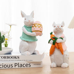 Easter Cute Resin Rabbit-shaped Decorative Ornaments