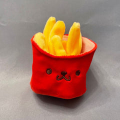 Tide Play Burger Fries Sandwich Hot Dog Cute Plush Mini Pendant