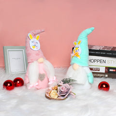 Rabbit Ears Doll Ornaments Easter Elf Doll Gift Decorations