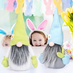 Rudolph Decorative Flower Props Easter Figurine Doll