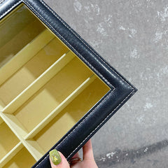 Home Leather Skylight Fashion Sunglasses Organizer