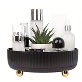 Plastic Cosmetics Rotating Storage Box