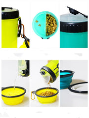 Pet Going Out Kettle Portable Folding Bowl Dog Drinking Water