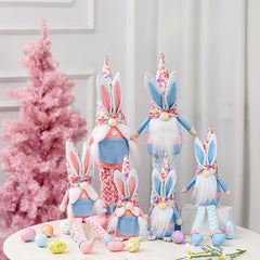 Decorative Supplies Retractable Doll Ornaments Easter Rabbit Doll