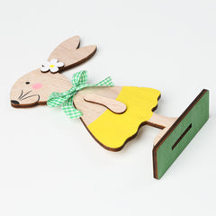 Easter Wooden Craftwork Rabbit Decoration