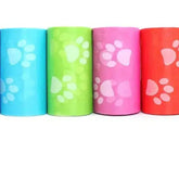 Pet Shit Solid Color Printing Cleaning Poop Bag Dog Walking Portable Garbage