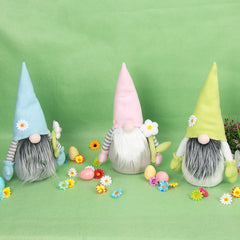 Rudolph Decorative Flower Props Easter Figurine Doll