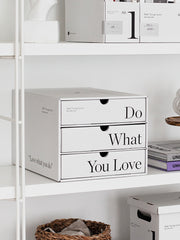 Original Storage Box Student Desktop Organizer