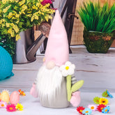 Rudolph Decorative Flower Props Easter Figurine Doll