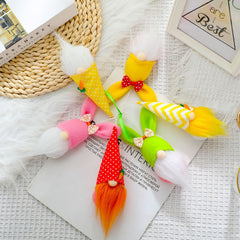 Easter Decoration Faceless Bunny Doll Pendant